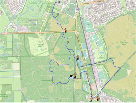 hermes aangepaste route